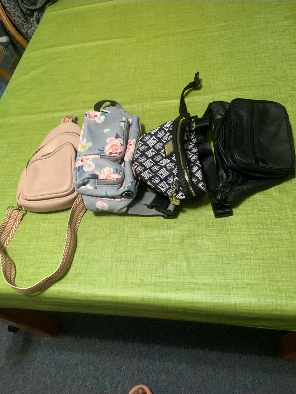 Floral Gray Women's Crossbody Bag - Casual Sling. Pick one